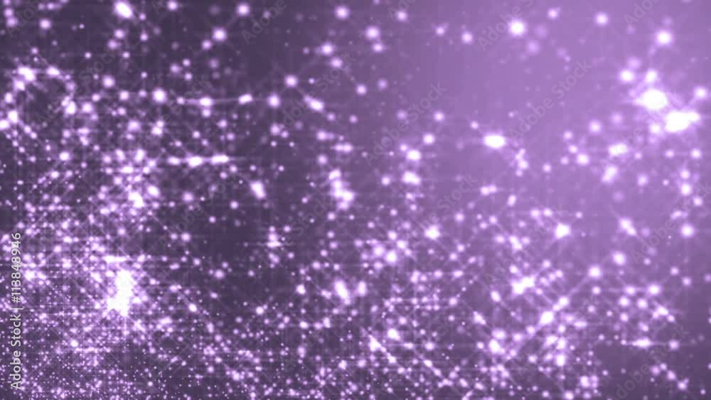 Animation violet background with stars and snow particles. Seamless loop. Animation violet background with stars and snow particles. Seamless loop.
