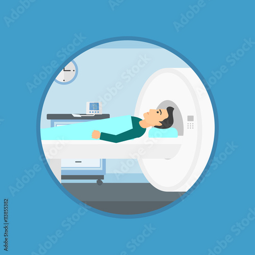 Magnetic resonance imaging.