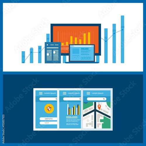 Concepts for business analysis  financial statement  consulting  teamwork  project management