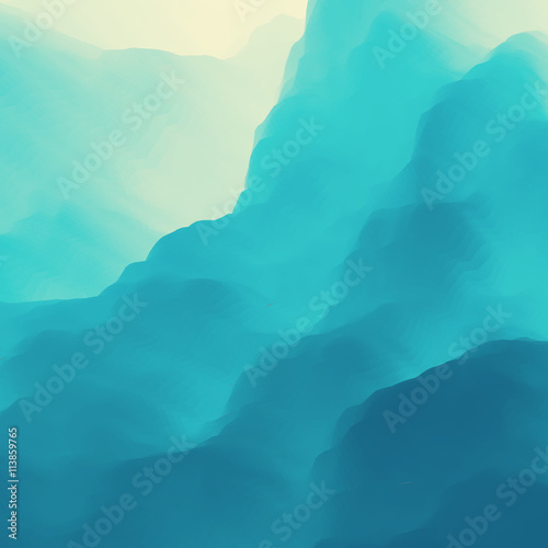 Blue Abstract Background. Design Template. Modern Pattern. Vector Illustration For Your Design. Can Be Used For Banner, Flyer, Book Cover, Poster, Web Banners. © Login