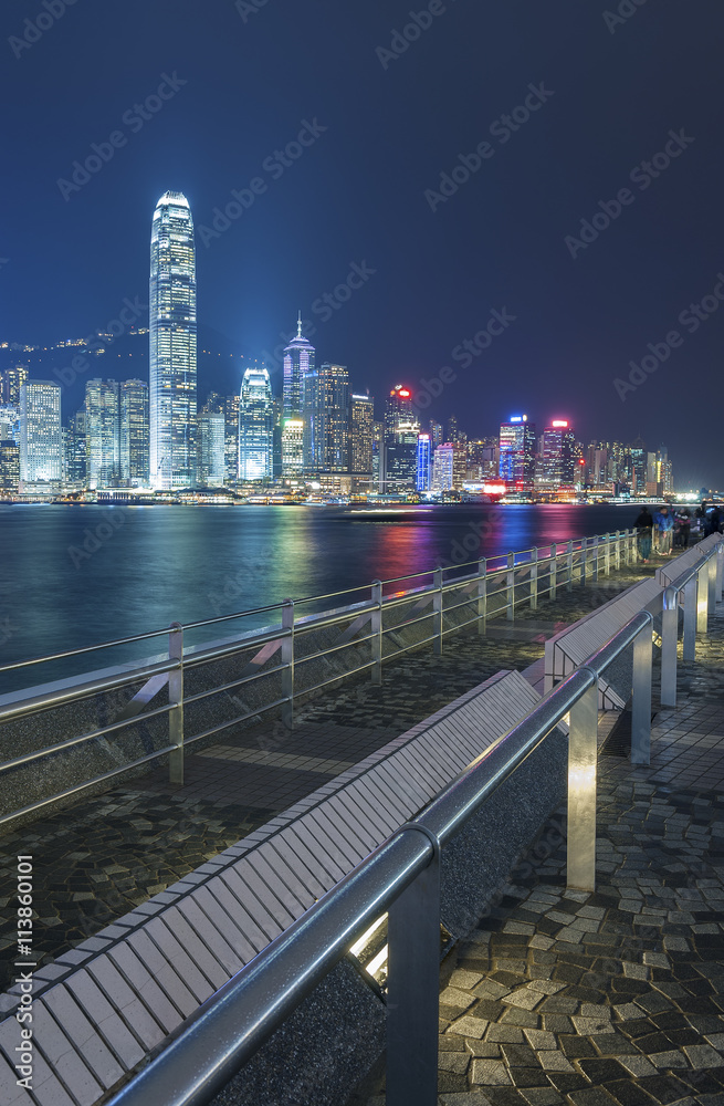 Obraz premium Victoria Harbor of Hong Kong