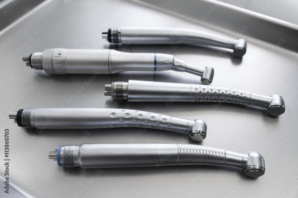 Dentistry Equipment Stomatology Handpiece Dentist Teeth Mouth Care Healthcare Medicine Concept Dentistry Equipment Stomatology Handpiece Dentist Teeth Mouth Care Healthcare Medicine Concept