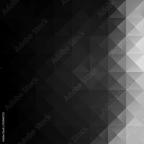 Black Grid Mosaic Background, Creative Design Templates