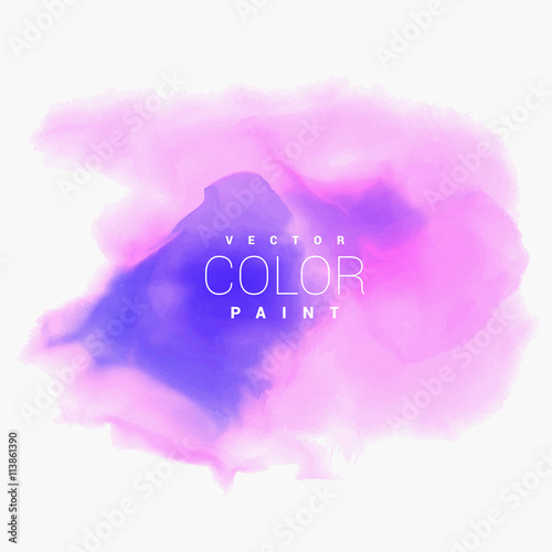 colorful water color stain ink background