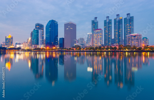 Bangkok business district