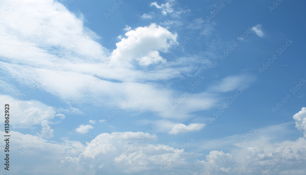 Fototapeta premium blue sky
