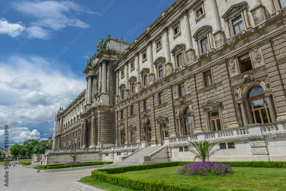 Beautiful view of famous Naturhistorisches Museum (Natural Histo