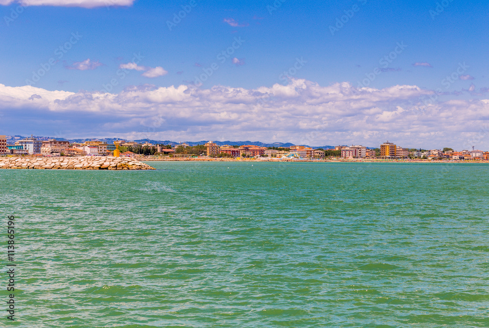 coastal scenery of the Adriatic Coast