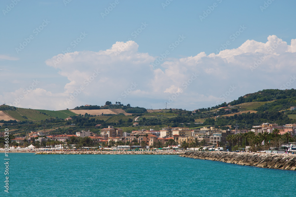 Panoramic view of San Benedetto del Tronto
