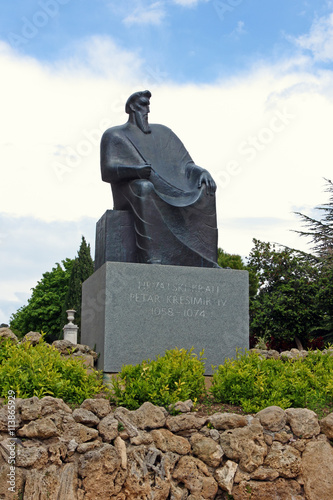 Monument to King Petar Kresimir IV photo