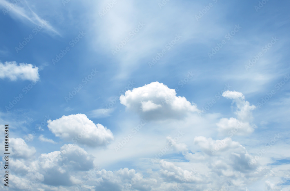 Fototapeta premium blue sky