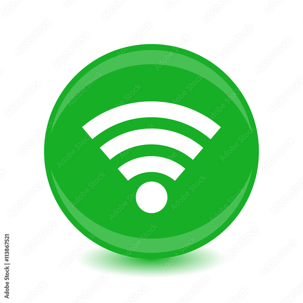Wireless Icon - Vector icon Wireless Icon - Vector icon