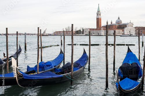 Gondolas in Venice © Bisual Photo