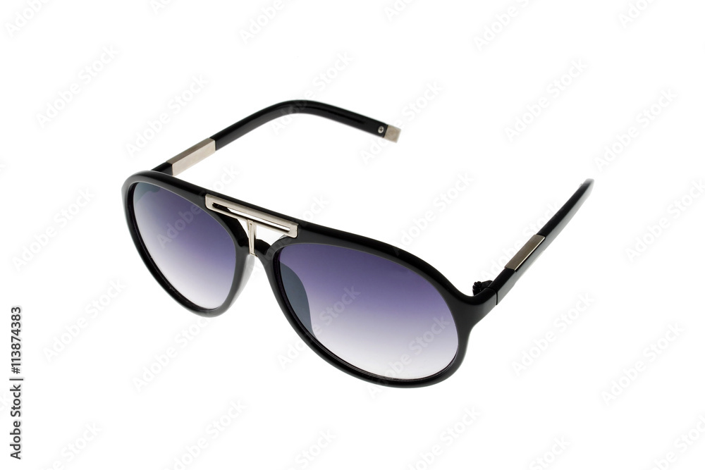 sun glasses isolated over the white background