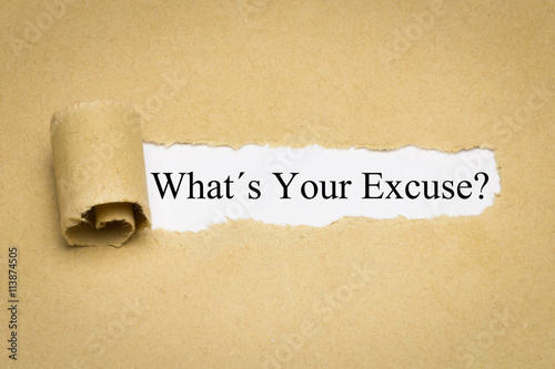 What´s Your Excuse? photo