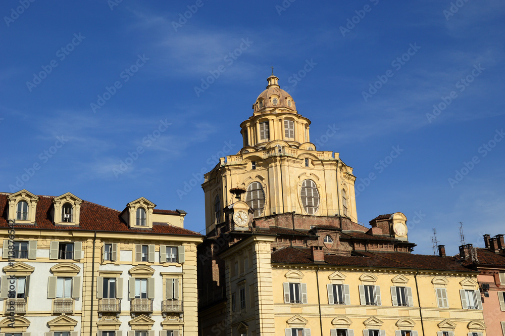Piazza Castello in Turin - Piedmont - Italy
