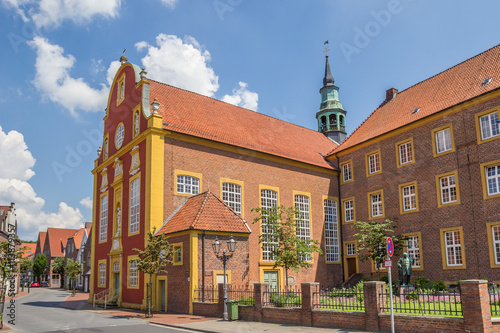 Gymnasialchurch in the historic center of Meppen