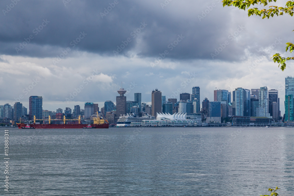 Fototapeta premium Vancouver From Across Bay