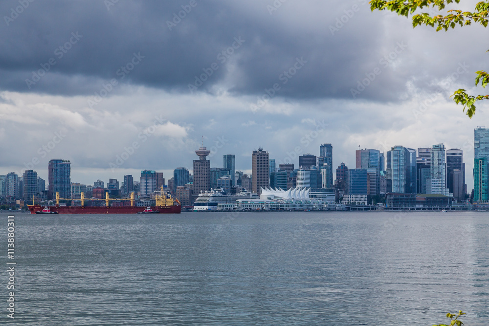 Vancouver From Across Bay