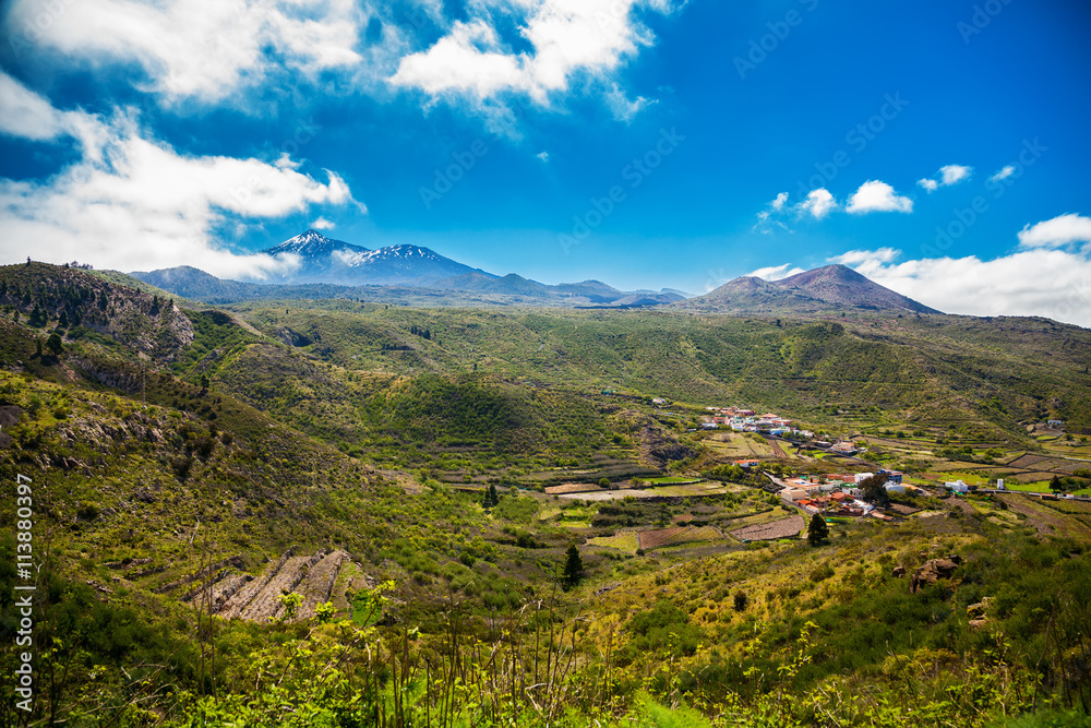 panoramic view of Valle de Arriba