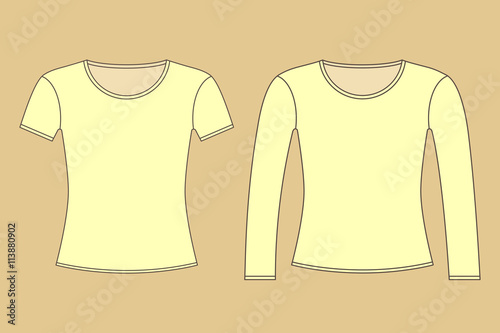 Long And Short Sleeved Shirt