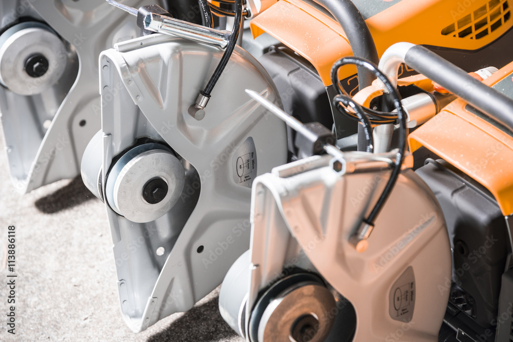 The new cut-off saws