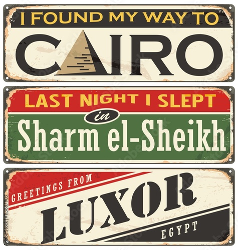 Egyptian cities and travel destinations