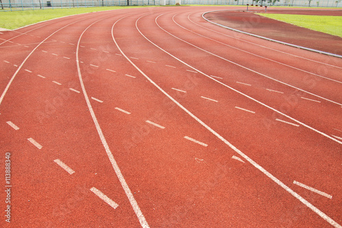Running track background