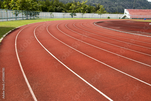 Running track  background.