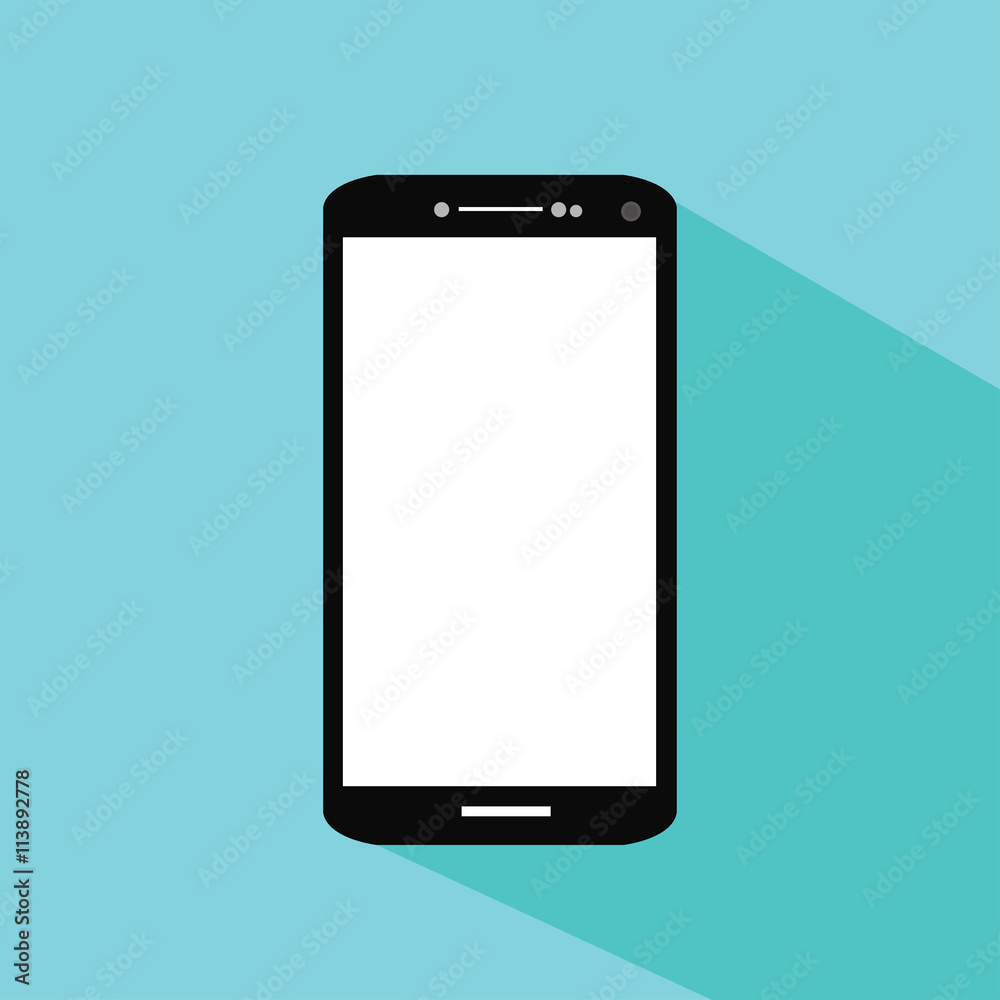 Smart phone Flat Design Smart phone Flat Design