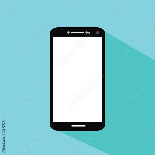 Smart phone Flat Design