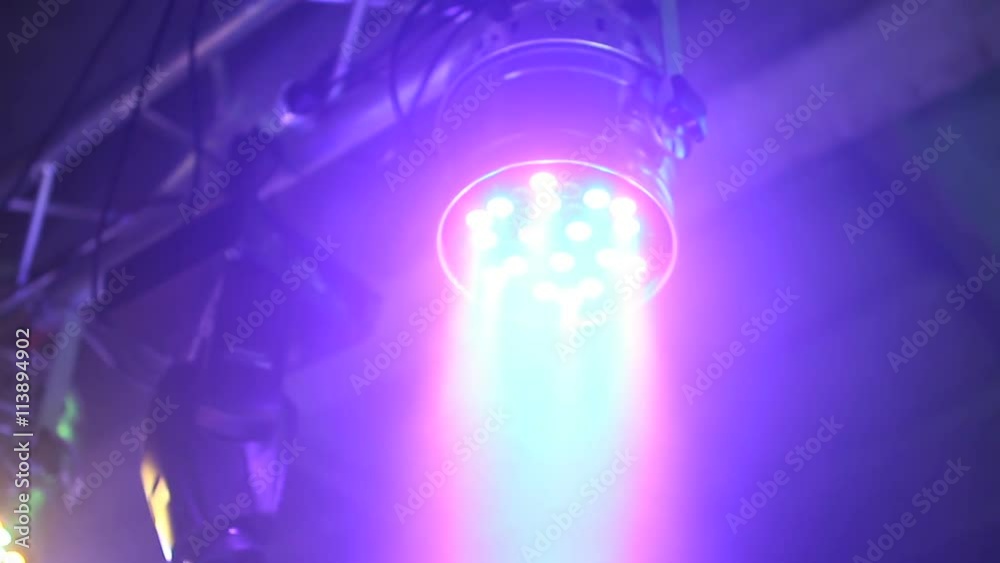 Disco light in club new