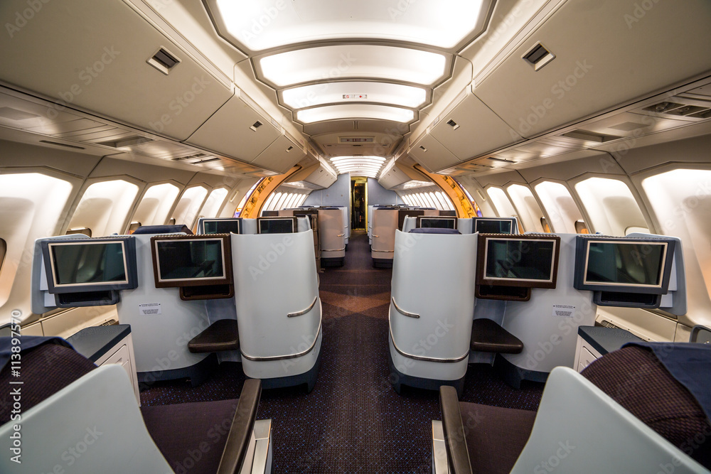 Business class deck.