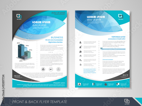 Brochure template design