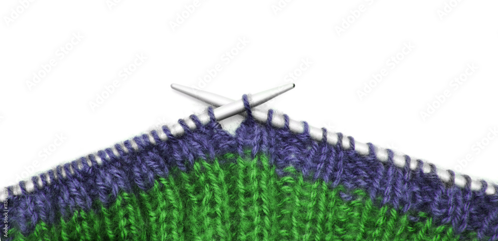 Naklejka premium Strickzeug