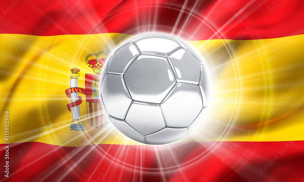 Spain soccer champion - obrazy, fototapety, plakaty 