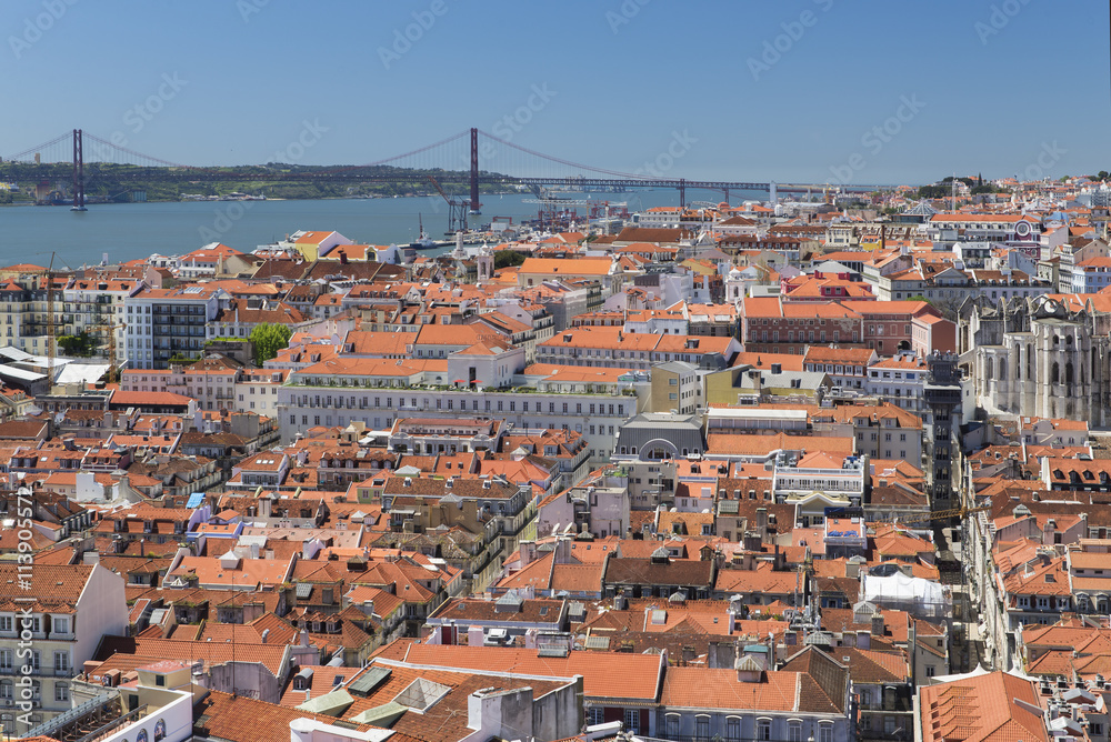 Lisbon downtown