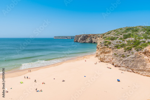 Praia do Beliche - beautiful coast and beach of Algarve, Portugal © Simon Dannhauer
