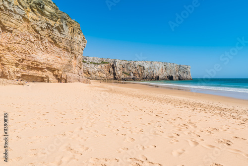 Praia do Beliche - beautiful coast and beach of Algarve, Portugal © Simon Dannhauer