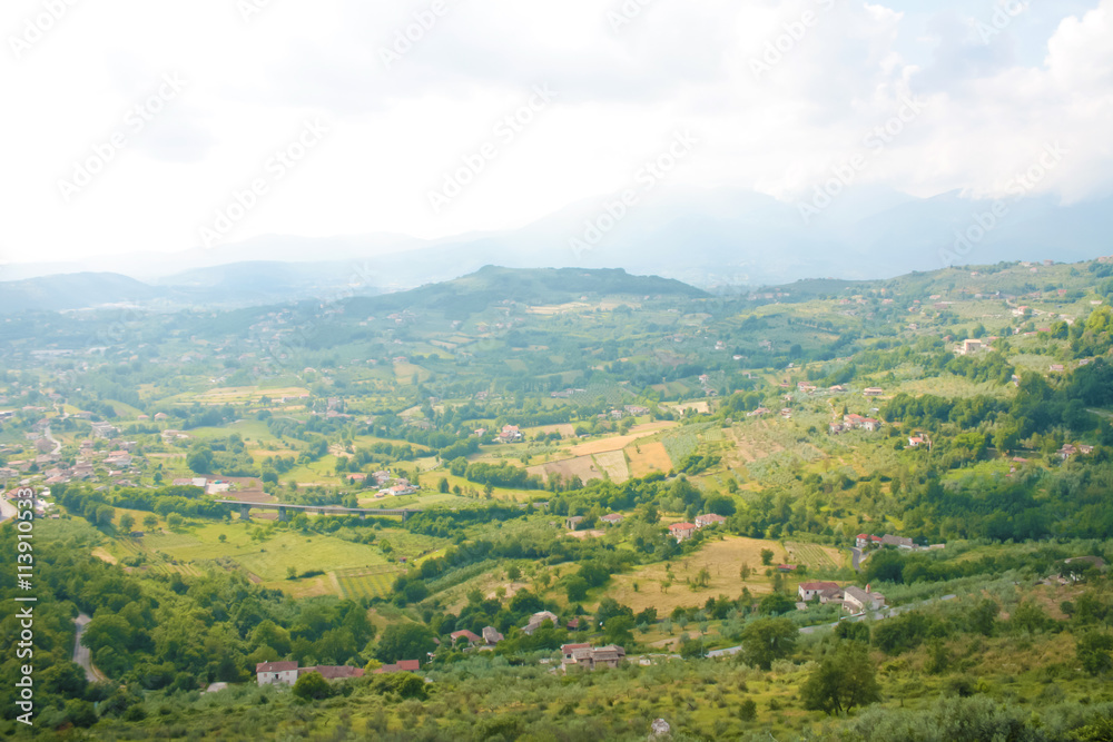 Arpino's valley (Italy)