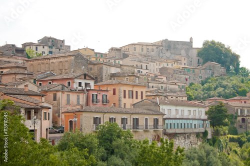 Arpino's low town (Italy)