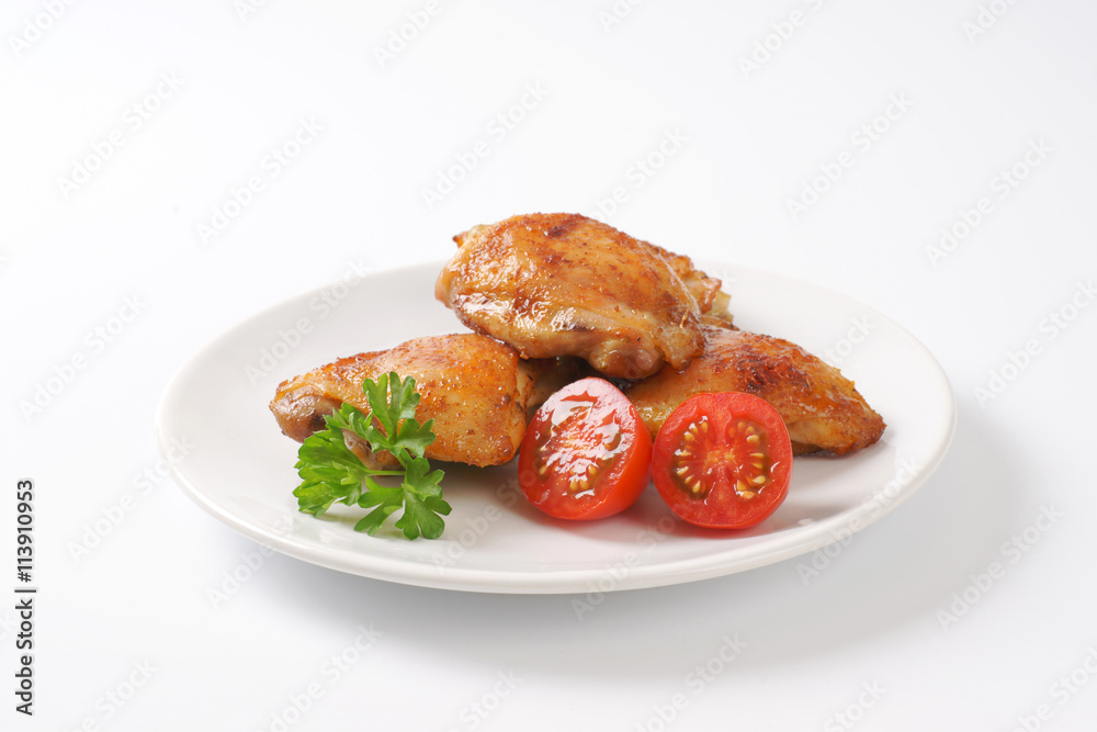 roasted chicken thighs roasted chicken thighs