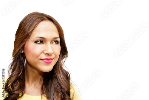 Beauty Woman with brown hair