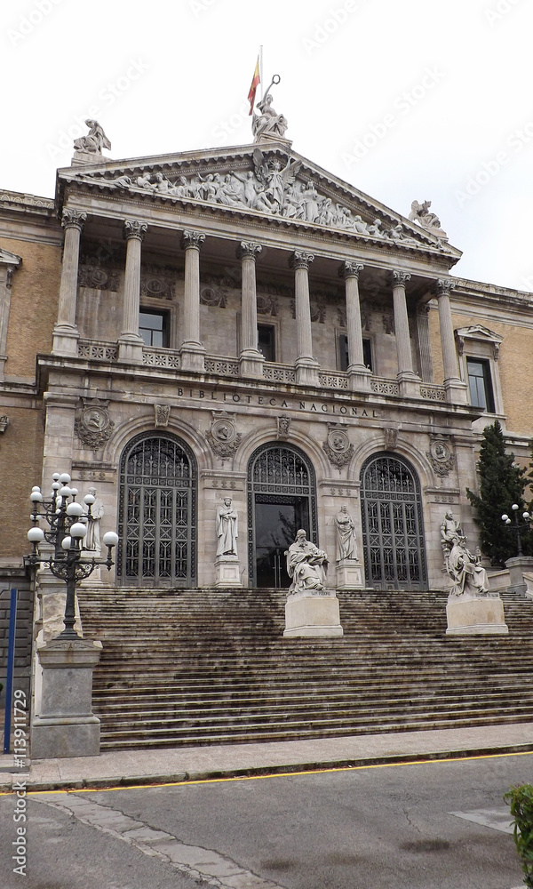 Obraz premium biblioteca nacional
