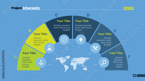 Semicircle Diagram Slide Template