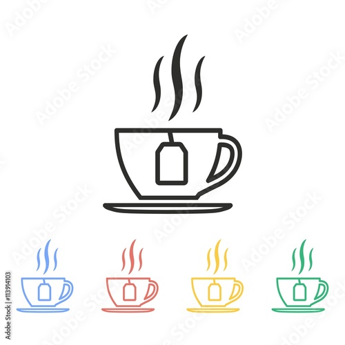 Tea - vector icon.