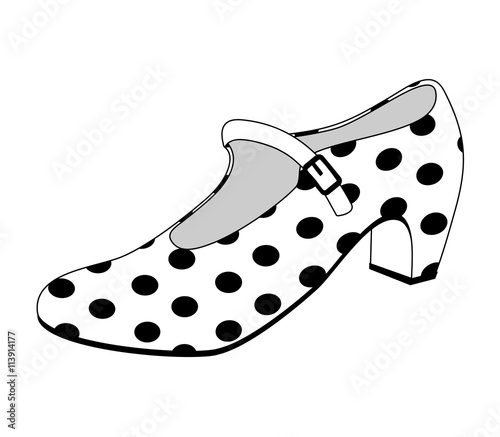 polka shoe