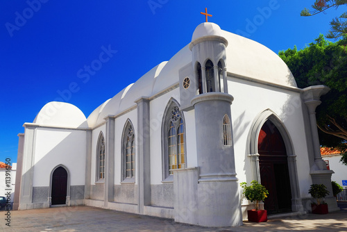 Architectural detail in Agulo Village, La Gomera, Spain, Europe photo