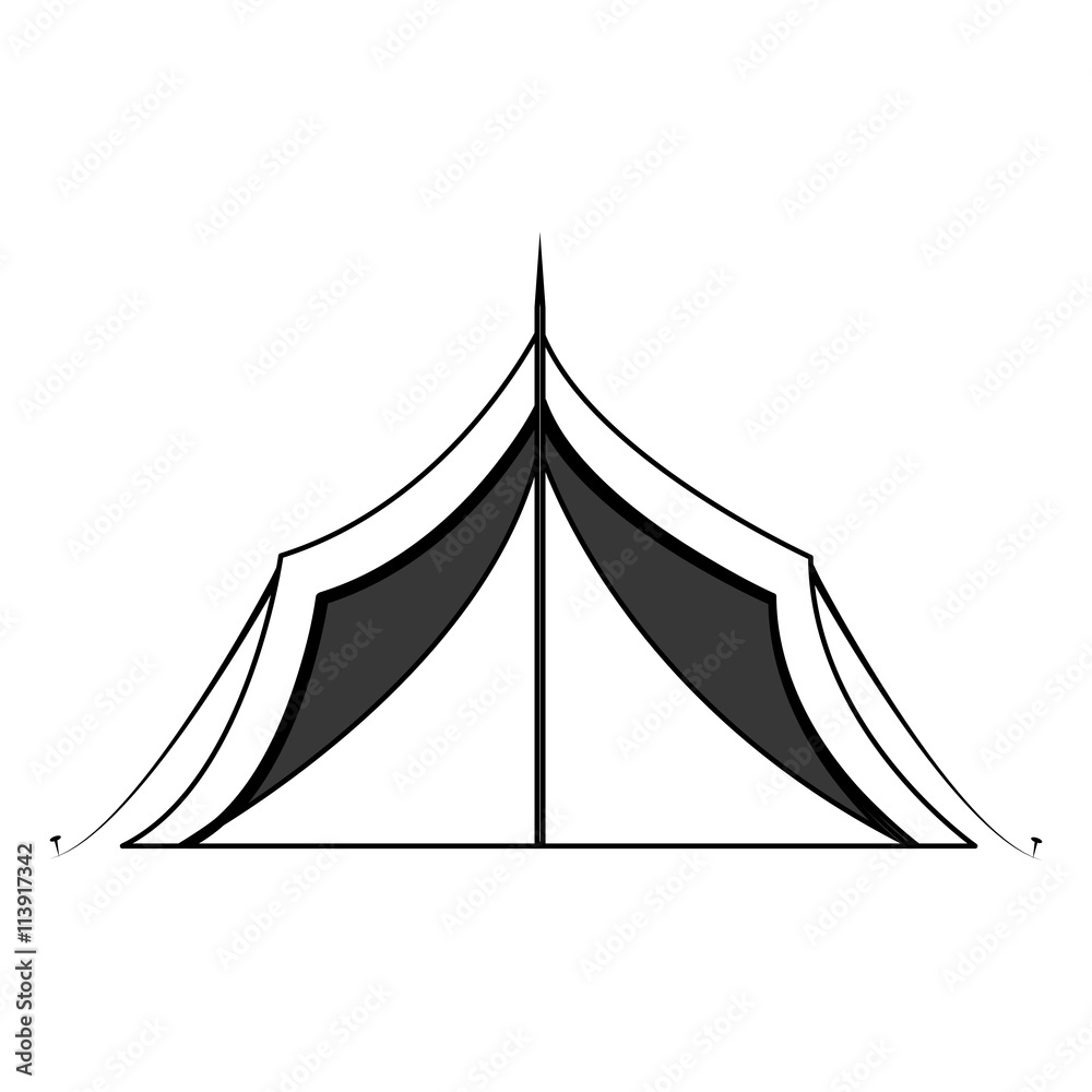 camping tent,vector graphic camping tent,vector graphic