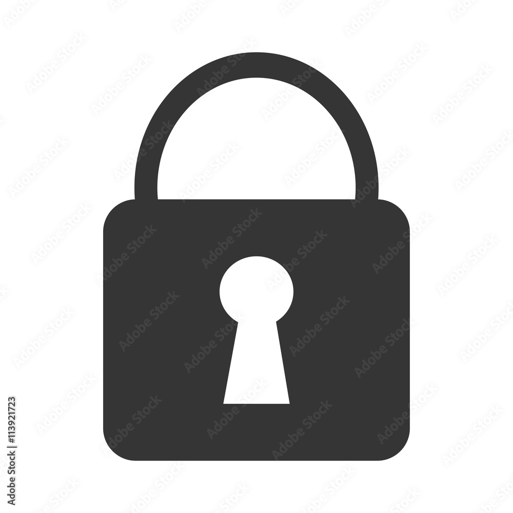 black lock icon with key space,vector graphic black lock icon with key space,vector graphic